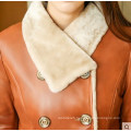 Winter Real Shearling Coat and Fur Coat for Lady Long Style
